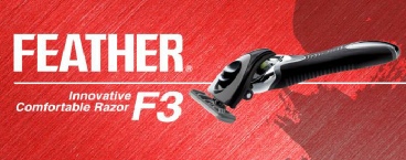 Feather F3 Cartridge Razor & Blades