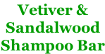 Vetiver & Sandalwood Shampoo Bar