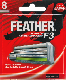 Feather F3 Cartridge Razor Blades