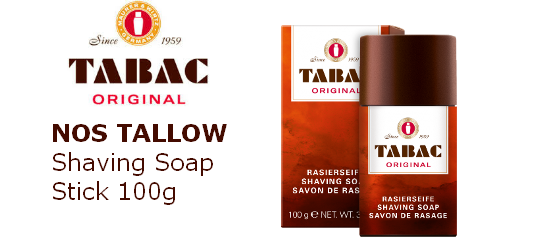 Tabac Original Shaving Soap Stick 100g - TALLOW NOS