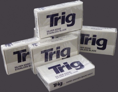 trig razor blades