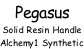 Pegasus Solid Resin Handle Alchemy1 Synthetic