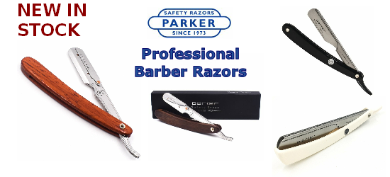 Parker Professional Barber Razors / Shavettes