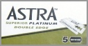 Astra Superior Platinum Double Edge Razor Blades