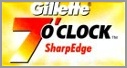 Gillette 7 O'Clock Sharp Edge Double Edge Razor Blades