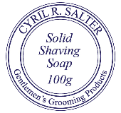 Cyril R Salter Solid Shaving Soap Refill 100g